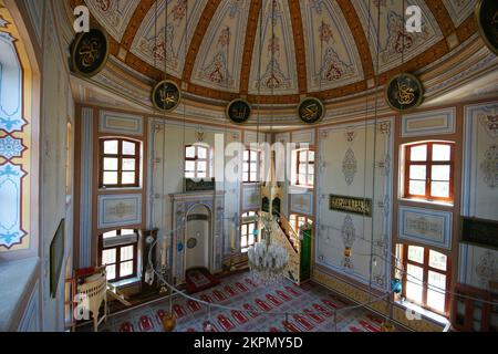 Die Hamidiye Moschee wurde 1895 im türkischen Buyukada-Viertel erbaut. Stockfoto