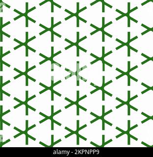 Mehrfarbiger, nahtloser, abstrakter Mustereindruck. Hintergrund und Hintergrund. Mehrfarbig. Farbenfrohes Ornament-Dessin. Farbige Mosaikornamente. Vektorgrafik il Stock Vektor