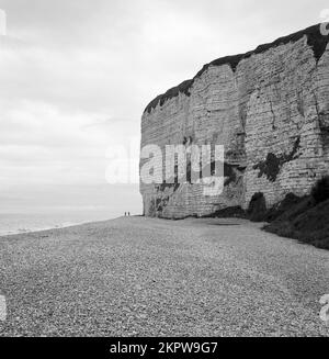 Côte d’Albâtre - Alabasterküste - Veulettes-sur-Mer Stockfoto