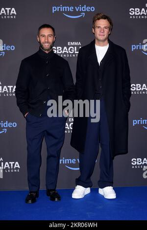 Mailand, Italien. 28.. November 2022. Mailand, Premiere von ‚Sbagliata ascendente leone‘, Amazon Prime Video docuficyion - Gastgutschrift: Independent Photo Agency/Alamy Live News Stockfoto