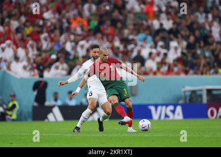 Lusail, Katar. 28.. November 2022. Pepe (POR) Fußball : FIFA Weltmeisterschaft Katar 2022 Gruppe H Spiel zwischen Portugal 2-0 Uruguay im Lusail Stadion in Lusail, Katar . Kredit: Naoki Morita/AFLO SPORT/Alamy Live News Stockfoto