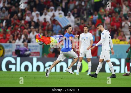 Lusail, Katar. 28.. November 2022. Allgemeine Ansicht Fußball : FIFA Weltmeisterschaft Katar 2022 Gruppe H Match zwischen Portugal 2-0 Uruguay im Lusail Stadion in Lusail, Katar . Kredit: Naoki Morita/AFLO SPORT/Alamy Live News Stockfoto