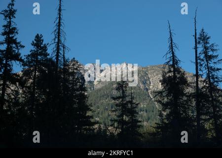 McGregor Mountain Fire Lookout, North Cascades National Park, Stehekin, Washington, USA Stockfoto