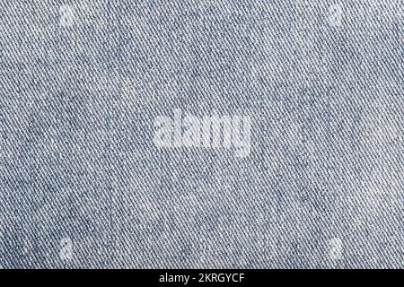 Denim-Hintergrund, texturierte Makro-Optik Stockfoto