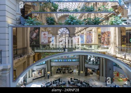 Av. Cordoba Street Outlet, Buenos Aires, Südamerika; Argentinien Stockfoto