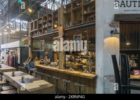 Av. Cordoba Street Outlet, Buenos Aires, Südamerika; Argentinien Stockfoto