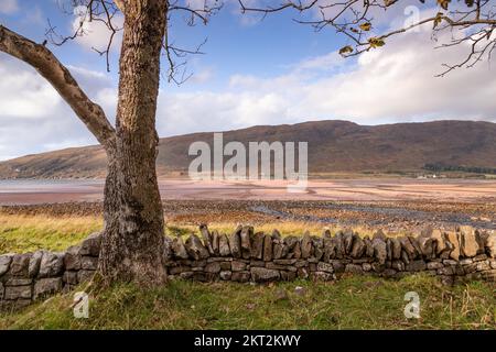 Strand in Applecross an der Atlantikküste im Nordwesten Schottlands Stockfoto