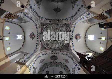 Hazrat Cabir Moschee, früher bekannt als Kristos Pantepoptes Kirche, wurde in der byzantinischen Zeit in Istanbul, Türkei, erbaut. Stockfoto