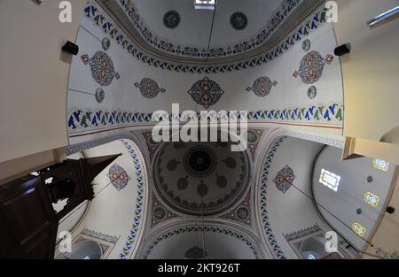 Hazrat Cabir Moschee, früher bekannt als Kristos Pantepoptes Kirche, wurde in der byzantinischen Zeit in Istanbul, Türkei, erbaut. Stockfoto