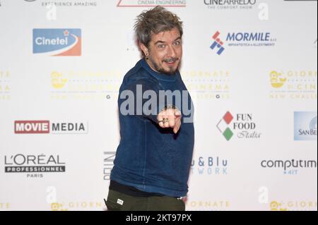 Italien. 29.. November 2022. Der Schauspieler Paolo Ruffini nimmt am 29. Dezember 2022 an einem Fotoanruf während der 45.. Giornate Professionali del Cinema Sorrento Italien Teil. (Foto: Franco Romano/NurPhoto) Kredit: NurPhoto/Alamy Live News Stockfoto