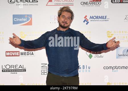 Italien. 29.. November 2022. Der Schauspieler Paolo Ruffini nimmt am 29. Dezember 2022 an einem Fotoanruf während der 45.. Giornate Professionali del Cinema Sorrento Italien Teil. (Foto: Franco Romano/NurPhoto) Kredit: NurPhoto/Alamy Live News Stockfoto