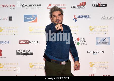 Italien. 29.. November 2022. Der Schauspieler Paolo Ruffini nimmt am 29. Dezember 2022 an einem Fotoanruf während der 45.. Giornate Professionali del Cinema Sorrento Italien Teil. (Foto: Franco Romano/NurPhoto) Kredit: NurPhoto/Alamy Live News Stockfoto