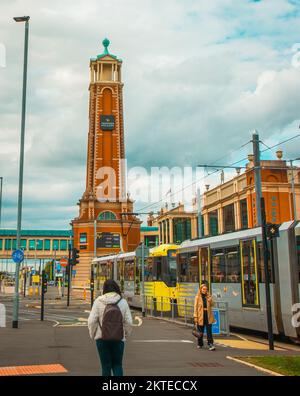 Trafford Palazzo Tower im Einkaufszentrum Trafford Centre in Manchester, England Stockfoto