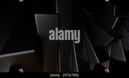 Stahlmetall. Computer erzeugt 3D Rendering Stockfoto