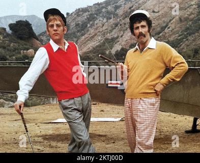 M.*A*S*H 1970 20. Century Fox Film mit Donald Sutherland auf der linken Seite und Elliot Gould Stockfoto
