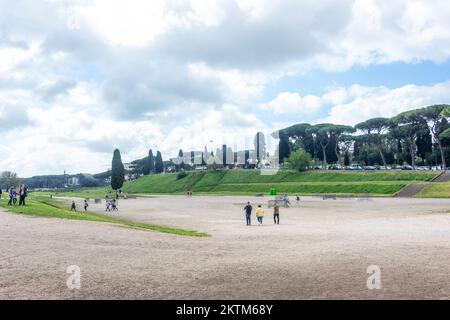 Circus Maximus (Circo Massimo), Via del Circo Massimo, Regio XI, Rom (Roma), Region Latium, Italien Stockfoto