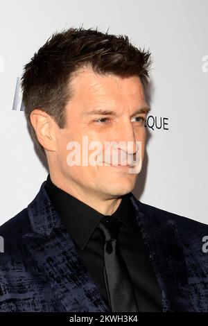 17. November 2022, Beverly Hills, CA, USA: LOS ANGELES - NOV. 17: Nathan Fillion bei den jährlichen American Cinematheque Awards 36. im Beverly Hilton Hotel am 17. November 2022 in Beverly Hills, CA (Kreditbild: © Kay Blake/ZUMA Press Wire) Stockfoto