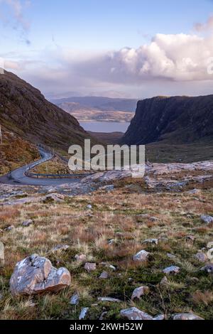 Loch Kishorn, Wester Ross im Hochland Nordwestschottlands Stockfoto