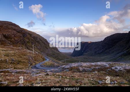 Loch Kishorn, Wester Ross im Hochland Nordwestschottlands Stockfoto