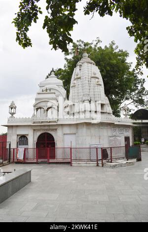 Vishvanath Mahadev Temple-Fassade, in der Nähe des Kankaria Sees Ahmedabad, Gujarat, Indien Stockfoto