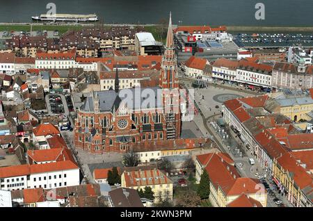 FOTO EINREICHEN - Kroatien als 28.. EU-Mitgliedstaat Osijek ist eine Stadt mit den grünsten Gebieten in Kroatien und die größte Stadt in der Region Slawonien. Foto: Davor Javorovic/PIXSELL Stockfoto