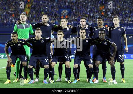 21.08.2013., Maksimir, Zagreb - erstes Spiel der vierten Qualifikationsrunde der Champions League, GNK Dinamo - Österreichisch Bec. Foto: Goran Stanzl/PIXSELL Stockfoto