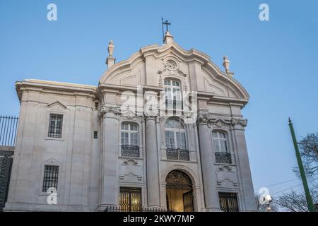 Kirche des Heiligen Antonius (Igreja Santo Antonio de Lisboa) - Lissabon, Portugal Stockfoto