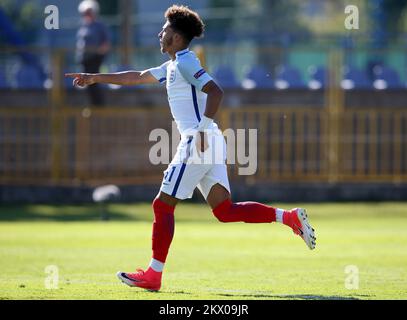 10.05.2017., Zapresic, Kroatien - UEFA European U-17 Championship 2017, Gruppe D, 3.. Runde, England gegen Niederlande. Jadon Sancho. Foto: Igor Kralj/PIXSELL Stockfoto