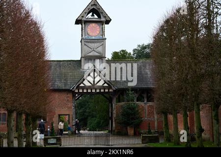 Arley Hall und Gardens Stockfoto