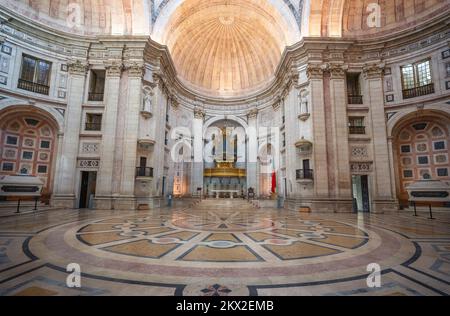 Nationales Pantheon Interior - Lissabon, Portugal Stockfoto
