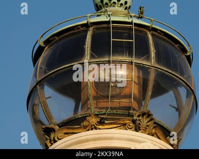 gianicolo Leuchtturm in rom Stockfoto