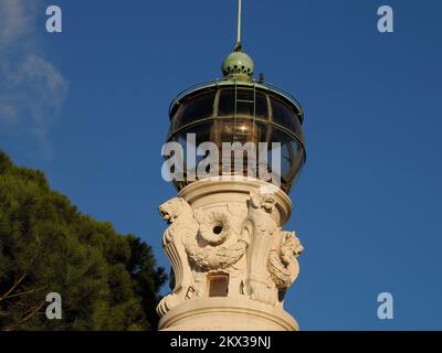 gianicolo Leuchtturm in rom Stockfoto