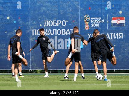 14.06.2018., Russland, Roscino - Weltmeisterschaft in Russland 2018. Training der kroatischen Nationalmannschaft in der Arena Roscino. Duje Caleta Auto. Foto: Igor Kralj/PIXSELL Stockfoto