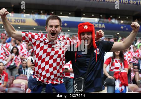 15.07.2018. Moskau, Russland - Fußball-Weltmeisterschaft 2018 , Finale, Kroatien - Frankreich. Foto: Igor Kralj/PIXSELL Stockfoto