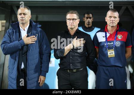 (181015) -- Rijeka, 15. Oktober 2018 -- Freundschaftsspiel zwischen Kroatien und Jordanien im HNK rijeka Stadion in Rijeka, Kroatien, 15. Oktober 2018. Vital Borkelmans Foto: Nel Pavletic/PIXSELL Stockfoto