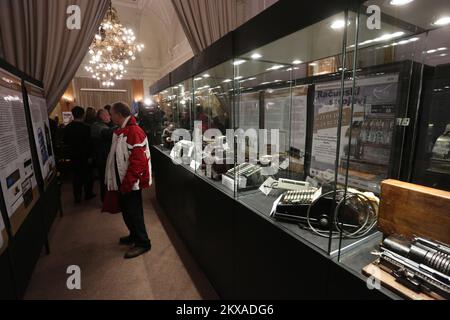 24.01.2019., Rijeka, Kroatien – Internationale Computerausstellung eröffnet im Maritime and History Museum des kroatischen Littoral Rijeka Foto: Goran Kovacic/PIXSELL Stockfoto