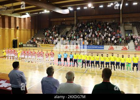 24.10.2019., Dubrovnik, Kroatien - Hauptrunde des europäischen Qualifikationswettbewerbs für die FIFA Futsal Weltmeisterschaft 2020, Gruppe 7, Kroatien - Schweden. Foto: Grgo Jelavic/PIXSELL Stockfoto