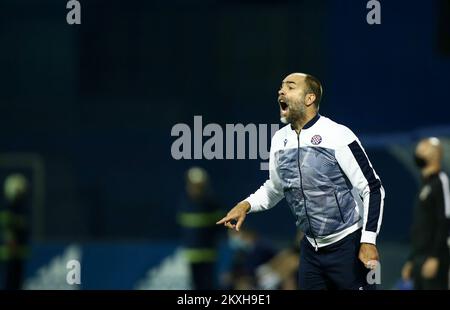 DAS AKTENFOTO New Juventus Boss Andrea Pirlo hat Hajduk Split Cheftrainer Igor Tudor als seinen neuen Assistenztrainer in Turin mitgebracht. Der ehemalige kroatische Verteidiger hat bereits Erfahrungen mit der Verwaltung in Italien gesammelt, nachdem er 2018 und 2019 zwei separate Einsätze mit Udinesen hatte. Der ehemalige kroatische Verteidiger spielte am 12. Juli 2020 174 Mal für Juventus zwischen 1998 und 2007. DATEI FOTOTRAINER von Hajduk Split Igor Tudor während der 34.. Runde der kroatischen First Football League zwischen GNK Dinamo und HNK Hajduk im Maksimir-Stadion in Zagreb, Kroatien. Foto: Matija Habljak/PIXSELL Stockfoto