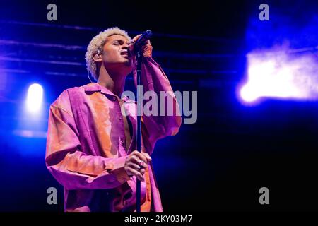 Mailand, Italien. 29.. November 2022. Destin Conrad Live-Konzert im Frabrique in Mailand, italien, November 29 2022 (Foto: Andrea Ripamonti/NurPhoto) Kredit: NurPhoto/Alamy Live News Stockfoto