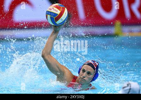 SPLIT, KROATIEN - 09. SEPTEMBER: Emmi Miljkovic aus Kroatien im Kampf