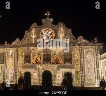 Senhor Santo Cristo dos Milagres Feiern in Ponta Delgada Stockfoto