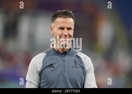 DOHA, KATAR - NOVEMBER 30: Schiedsrichter Danny Makkelie vor dem FIFA-Weltmeisterschaftsspiel 2022 Gruppe C zwischen Argentinien und Polen im Stadium 974 am 30. November 2022 in Doha, Katar. (Foto: Florencia Tan Jun/PxImages) Kredit: Px Images/Alamy Live News Stockfoto