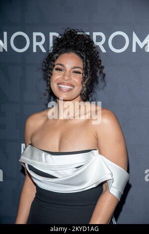 New York, Usa. 30.. November 2022. NEW YORK, NEW YORK - NOVEMBER 30: Jordin Sparks nimmt am 30. November 2022 in New York City an den Annual Footwear News Achievement Awards 36. in der Cipriani South Street Teil. Kredit: Ron Adar/Alamy Live News Stockfoto