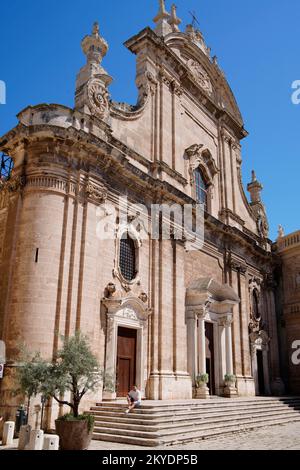 Basilica Cattedrale Maria Santissima della Madia, Monopoli, Provinz Bari, Region Apulien, Italien, Monopoli, Apulien, Italien Stockfoto