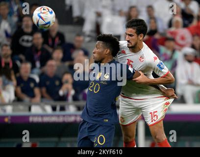 DOHA (KATAR), 11/30/2022 - WELTMEISTERSCHAFT/TUNESIEN X FRANKREICH - Arenen im Spiel zwischen den Teams Tunesien gegen Frankreich für die erste Phase der Katar/FIFA-Weltmeisterschaft, die am Mittwoch (30.) im Education City Stadion in Doha stattfindet. Foto: Andre Ricardo/AG. Rahmen 31119 (Andre Ricardo/AG. Enquadrar/SPP) Kredit: SPP Sport Press Photo. Alamy Live News Stockfoto