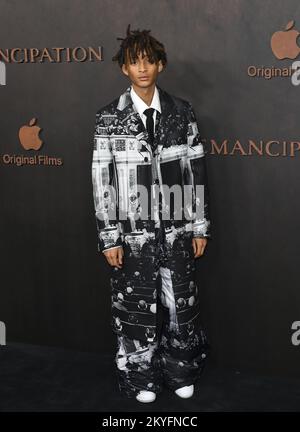 Los Angeles, USA. 30.. November 2022. Jaden Smith bei der Premiere für „Emanzipation“ im Regency Village Theatre. Bildnachweis: Paul Smith/Alamy Live News Stockfoto