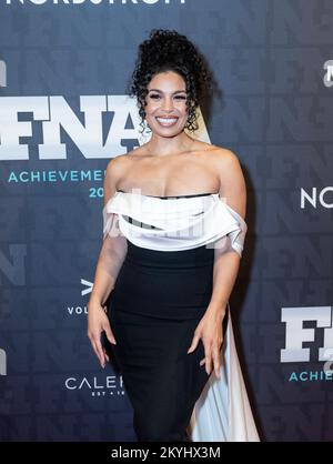 New York, Usa. 30.. November 2022. Jordin Sparks nimmt an den Footwear News Achievement Awards 2022 bei der Cipriani South Street (Foto von Lev Radin/Pacific Press) Teil. Kredit: Pacific Press Media Production Corp./Alamy Live News Stockfoto