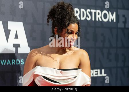 30. November 2022, New York, New York, USA: Jordin Sparks nimmt an den Footwear News Achievement Awards 2022 in der Cipriani South Street Teil (Kreditbild: © Lev Radin/Pacific Press via ZUMA Press Wire) Stockfoto