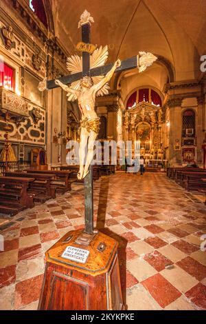 Italien Venetien - Kirche San Lazzaro dei Mendicanti (1634) Stockfoto