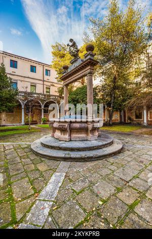 Italien Venetien Venedig - Kirche San Lazzaro dei Mendicanti (1634) - Kloster Stockfoto